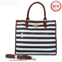 michael kors striped groot marine bakken Outlet Belgie hbdx5946